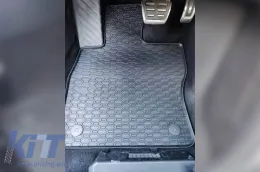 Rubber Car Mats Geyer & Hosaja suitable for Audi A3 8V 2012-2020, Skoda Octavia III 2013-2019, Octavia IV 2020+, VW Passat B8 2014+, Golf Sportvan 2013-2020, Cupra Formentor 2020+ 4 Pieces 815/4C-image-6317091