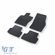 Rubber Car Mats Geyer & Hosaja suitable for Audi Q2 2016+ 4 Pieces, Black 922/4C-image-6319358