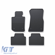 Rubber Car Mats Geyer & Hosaja suitable for BMW 3 G20/G21 2018 + 4 Pieces, Black 926/4C