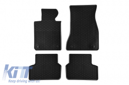 Rubber Car Mats Geyer & Hosaja suitable for BMW 5 G30 Sedan, G31 Wagon after 2017, 4 pieces, black 895/4C