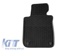 Rubber Car Mats Geyer & Hosaja suitable for Bmw X1 E84 2009-2015, Series 1 E81, E87 2004-2011, E88, E82 2007-2013, 4 Pieces, Black 894/4C-image-6316146