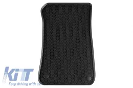 Rubber Car Mats Geyer & Hosaja suitable for Bmw X1 E84 2009-2015, Series 1 E81, E87 2004-2011, E88, E82 2007-2013, 4 Pieces, Black 894/4C-image-6316147