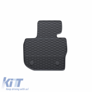 Rubber Car Mats Geyer & Hosaja suitable for Bmw X3 G01 (2017 - 2024) / X4 G02 (2018 - 2025) 4 Pieces, Black 915/4C
