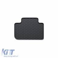 Rubber Car Mats Geyer & Hosaja suitable for Bmw X3 G01 (2017 - 2024) / X4 G02 (2018 - 2025) 4 Pieces, Black 915/4C