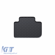 Rubber Car Mats Geyer & Hosaja suitable for Bmw X3 G01 (2017 - 2024) / X4 G02 (2018 - 2025) 4 Pieces, Black 915/4C