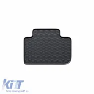 Rubber Car Mats Geyer & Hosaja suitable for Bmw X3 G01 (2017 - 2024) / X4 G02 (2018 - 2025) 4 Pieces, Black 915/4C-image-6318509