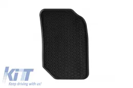 Rubber Car Mats Geyer & Hosaja suitable for Opel Corsa F / Peugeot 208 2019+ / Opel Mokka 2020+ 4 Pieces Black 901/4C-image-6316272