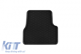 Rubber Car Mats Geyer & Hosaja suitable for Opel Corsa F / Peugeot 208 2019+ / Opel Mokka 2020+ 4 Pieces Black 901/4C