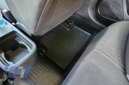 Rubber Car Mats Geyer & Hosaja suitable for Opel Astra J 2009-2015, Opel Cascada 2013-2019, Chevrolet Cruze 2008-2016, 4 Pieces, Black 801/4C