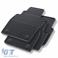 Rubber Car Mats Geyer & Hosaja suitable for Skoda Kamiq, Scala after 2019, 4 pieces, black 912/4C-image-6316258