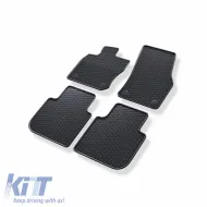 Rubber Car Mats Geyer & Hosaja suitable for Skoda Kodiaq II 2024+ 4 Pieces, Black 924/4C-image-6319351