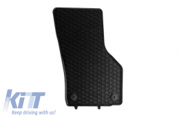 Rubber Car Mats Geyer & Hosaja suitable for Volkswagen Passat B9 Sedan, Estate after 2024, Skoda Superb after 2023, 4 Pieces, Black 907/4C