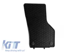Rubber Car Mats Geyer & Hosaja suitable for Volkswagen Passat B9 Sedan, Estate after 2024, Skoda Superb after 2023, 4 Pieces, Black 907/4C-image-6316181