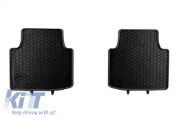 Rubber Car Mats Geyer & Hosaja suitable for Volkswagen Passat B9 Sedan, Estate after 2024, Skoda Superb after 2023, 4 Pieces, Black 907/4C-image-6316182