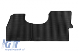 Rubber Car Mats Geyer & Hosaja suitable for Mercedes Sprinter 2006-2014, VW Crafter 2006-2017, 1 Piece, Black 803/1C