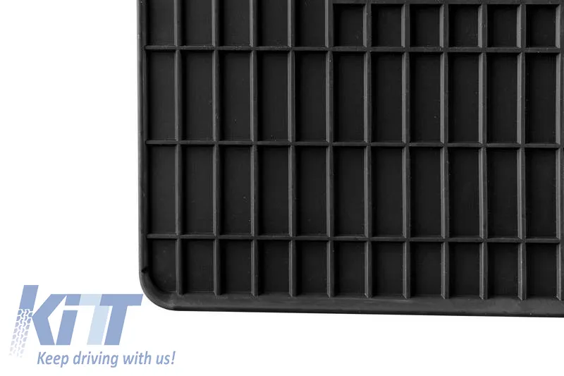 Rubber Car Mats Geyer & Hosaja suitable for Mercedes Sprinter 2006-2014, VW Crafter 2006-2017, 1 Piece, Black 803/1C