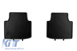 Rubber Car Mats Geyer & Hosaja suitable for Volkswagen Passat B9 Sedan, Estate after 2024, Skoda Superb after 2023, 4 Pieces, Black 907/4C