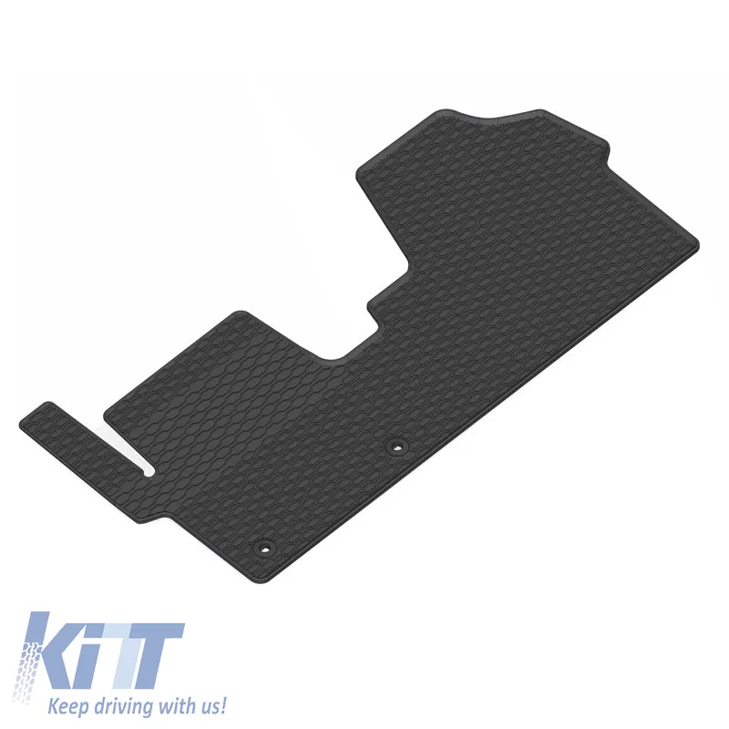 Rubber Car Mats Geyer & Hosaja suitable for Citroen Jumpy III 2016+, Fiat Scudo III 2022+, Peugeot Expert III 2016+, Opel Vivaro C 2019+, Toyota Proace II 2016+ 1 Piece, Black 929/1C