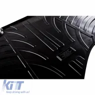 Rubber Car Mats Gledring 0030 suitable for Renault Koleos II 2017- Black 4 Pieces-image-6304633