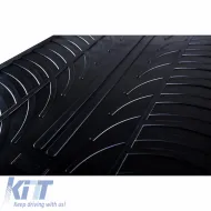 Rubber Car Mats Gledring 0030 suitable for Renault Koleos II 2017- Black 4 Pieces-image-6304634