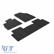 Rubber Car Mats Gledring 0035 suitable for Renault Scenic IV 2016- 5 Pieces-image-6304608