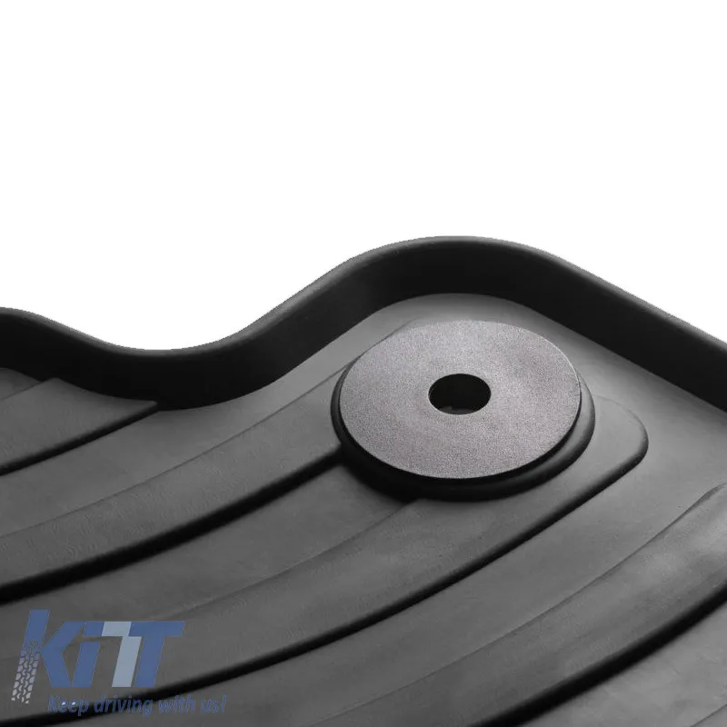 Rubber Car Mats Gledring 0044 suitable for Renault Laguna III 2007- Black 4 Pieces