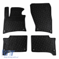 Rubber Car Mats Gledring 0068 suitable for VW Touareg 2010-2018 Black 4 Pieces