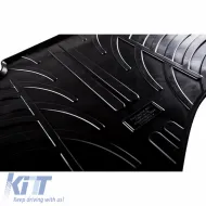 Rubber Car Mats Gledring 0072 suitable for VW Sharan 2010- / Seat Alhambra 2010- Black 4 Pieces-image-6304602