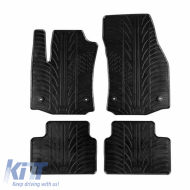 Rubber Car Mats Gledring 0087 suitable for Opel Meriva B 2010-2017 Black 4 Pieces