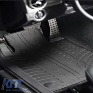 Rubber Car Mats Gledring 0240 suitable for Audi A4 B8 2007-2015 / A5 8 Sportback 2008-2016 4D Black 4 pieces-image-6291383
