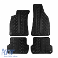 Rubber Car Mats Gledring 0248 suitable for Audi 8E B6/B7 2001-2006 / Seat Exeo 2008-2013 Black 4 Pieces