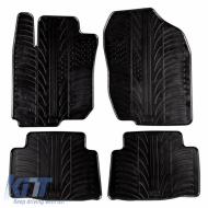 Rubber Car Mats Gledring 0263 suitable for Toyota RAV4 2005-2013 Black 4 Pieces