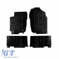 Rubber Car Mats Gledring 0267 suitable for Toyota Rav4 2013-2018 Manual Black 4 Pieces
