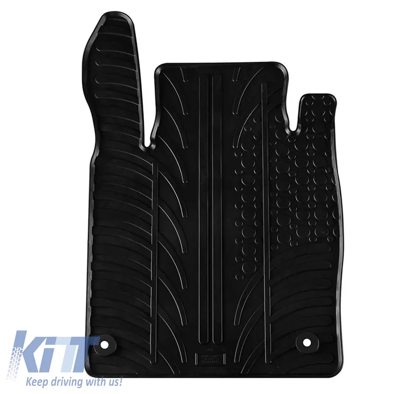 Rubber Car Mats Gledring 0300 suitable for Nissan Juke II F16 2019- Black 4 Pieces