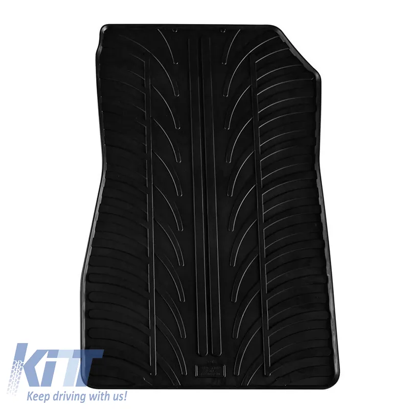 Rubber Car Mats Gledring 0300 suitable for Nissan Juke II F16 2019- Black 4 Pieces