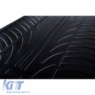 Rubber Car Mats Gledring 0300 suitable for Nissan Juke II F16 2019- Black 4 Pieces