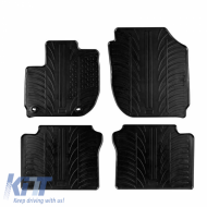Rubber Car Mats Gledring 0308 suitable for Honda HR-V 2015- Black 4 Pieces