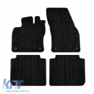 Rubber Car Mats Gledring 0315 suitable for Seat Tarraco 2018- Black 4 Pieces