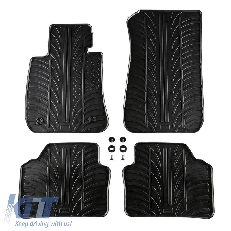 Rubber Car Mats Gledring 0350 suitable for BMW E90/E91 2005-2011 / BMW E92/E93 2008-2012 Black 4 Pieces