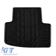Rubber Car Mats Gledring 0479 suitable for Skoda Octavia IV Combi / Sedan 5 Doors 2019 - Black 4 Pieces