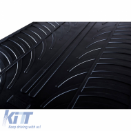 Rubber Car Mats Gledring 0479 suitable for Skoda Octavia IV Combi / Sedan 5 Doors 2019 - Black 4 Pieces