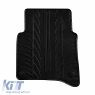 Rubber Car Mats Gledring 0513 suitable for Mercedes-Benz S-Class W223 / V223 Long 2020+ Black 4 Pieces-image-6304442