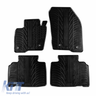 Rubber Car Mats Gledring 0557 suitable for Ford Edge 2016- Black 4 Pieces