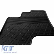 Rubber Car Mats Gledring 0559 suitable for Ford Transit Custom Kombi Furgon 2016-2017 Black 2 Pieces-image-6304640