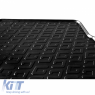 Rubber Car Mats Gledring 0559 suitable for Ford Transit Custom Kombi Furgon 2016-2017 Black 2 Pieces