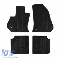 Rubber Car Mats Gledring 0581 suitable for Fiat 500L 2017- Black 4 Pieces