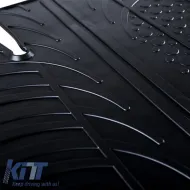 Rubber Car Mats Gledring 0642 suitable for Tesla Model S Modification 2016+ Black 5 Pieces-image-6311389