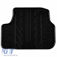 Rubber Car Mats Gledring 0654 suitable for VW E-Golf VII Hatchback Electric 2014-2020 Black 4 Pieces-image-6304565