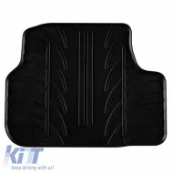 Rubber Car Mats Gledring 0654 suitable for VW E-Golf VII Hatchback Electric 2014-2020 Black 4 Pieces-image-6304566