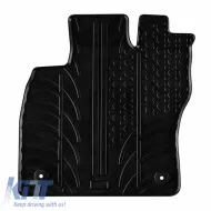Rubber Car Mats Gledring 0658 suitable for VW Caddy Cargo Hatchback 2020 - Black 2 Pieces-image-6304645